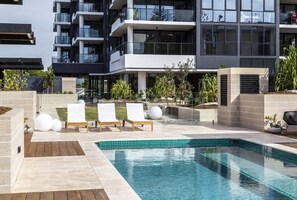 Pool - Luxe Beachfront 2-Bed With Gym, Pool & Views (Burleigh Heads)