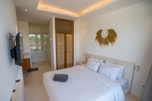 Villa | 2 Schlafzimmer, Zimmersafe, Schreibtisch, laptopgeeigneter Arbeitsplatz