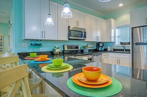 Fridge, microwave, oven, stovetop - Beach Boardwalk | 2 Pools, Tennis & Pickleball | Shorely Blessed by AvantStay (Port Aransas)