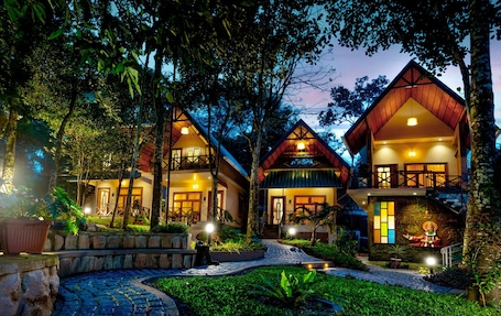 Fachada de la propiedad