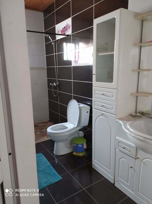 Shower, towels