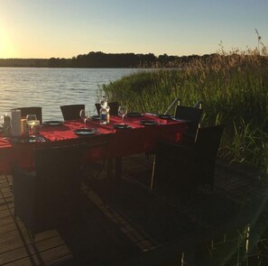 Opções para refeição ao ar livre