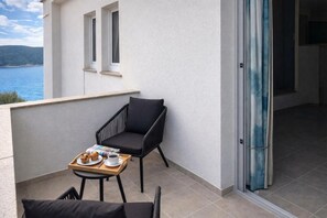 Chambre familiale, plusieurs chambres, face à la mer (Family Resort Santa Maria II Room 201) | Terrasse/patio