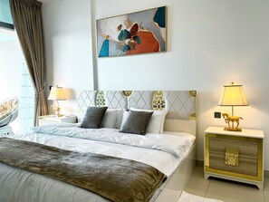 Appartement Deluxe | 1 chambre, décoration personnalisée, fer et planche à repasser