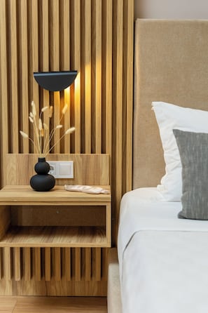 Royal Suite, Multiple Beds, Private Pool, Partial Sea View | In-room safe, blackout drapes, soundproofing, iron/ironing board