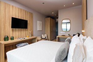 Superior Double or Twin Room, 1 Double or 2 Twin Beds, Sea View | In-room safe, blackout drapes, soundproofing, iron/ironing board - Petra Nera Skiathos (Skiathos)