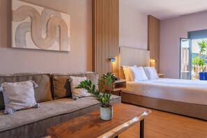Deluxe Double or Twin Room, Jetted Tub, Partial Sea View - Petra Nera Skiathos (Skiathos)