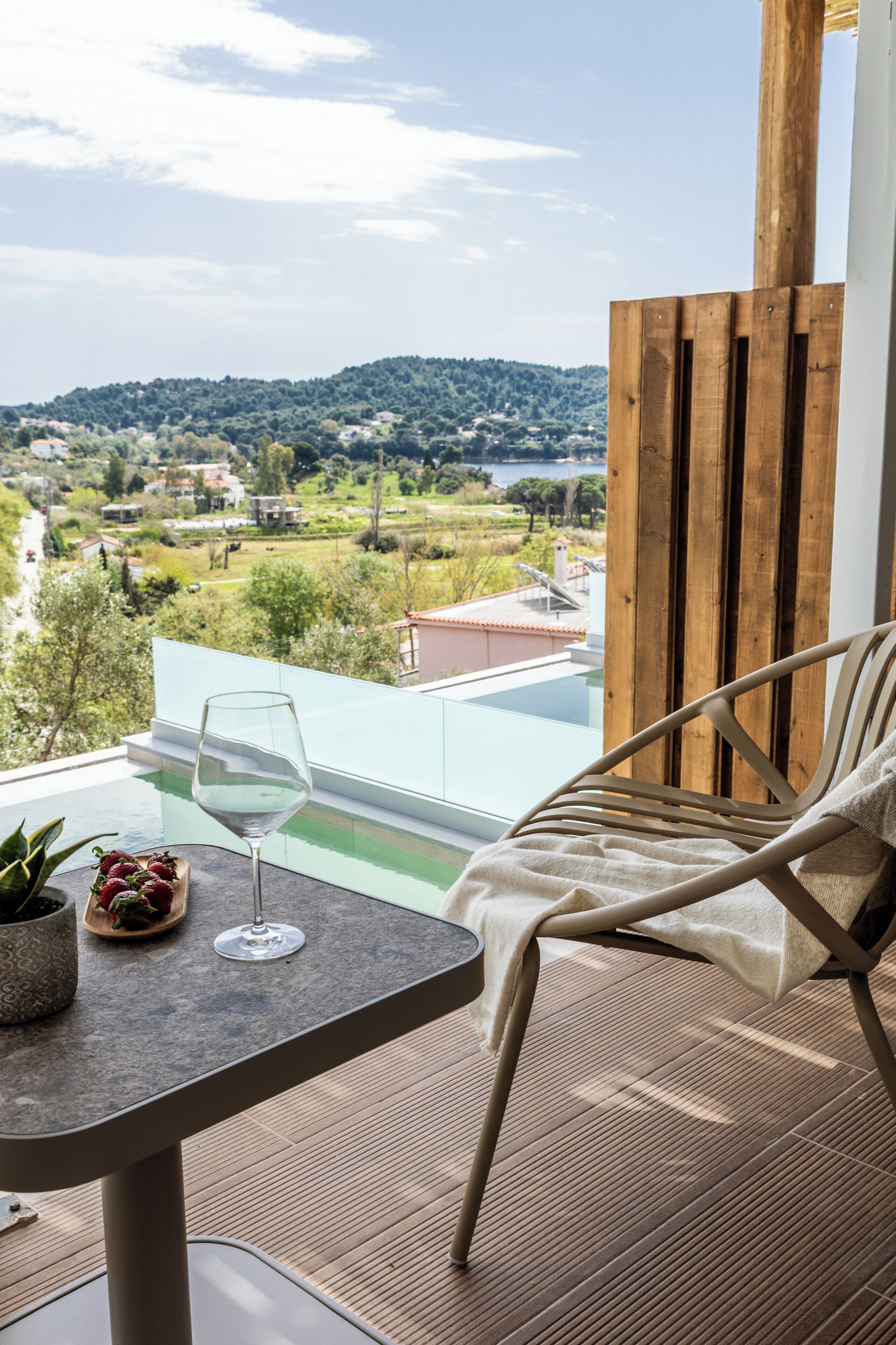 Royal Suite, Multiple Beds, Private Pool, Partial Sea View | Terrace/patio