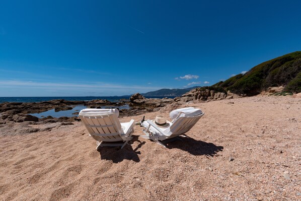 Beach - A Casa di Cappelli , Belle Villa Pied Dans L'eau Avec vue sur le Golfe D'ajaccio (Grosseto-Prugna)