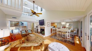 TV - Views of Osprey Lake in Pelican Watch 4 Bedroom (Pawleys Island)