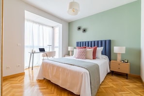 1 bedroom, desk, iron/ironing board, free WiFi