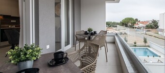 Two-bedroom apartment with pool