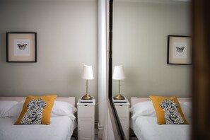 3 bedrooms, iron/ironing board, travel cot, WiFi
