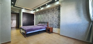 Familie appartement | 2 slaapkamers, lakens van Egyptisch katoen, luxe beddengoed