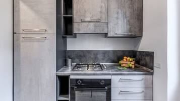 Condo | Private kitchen | Espresso maker, electric kettle