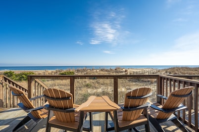 New Listing!  Beautiful 4 bedroom oceanfront townhome