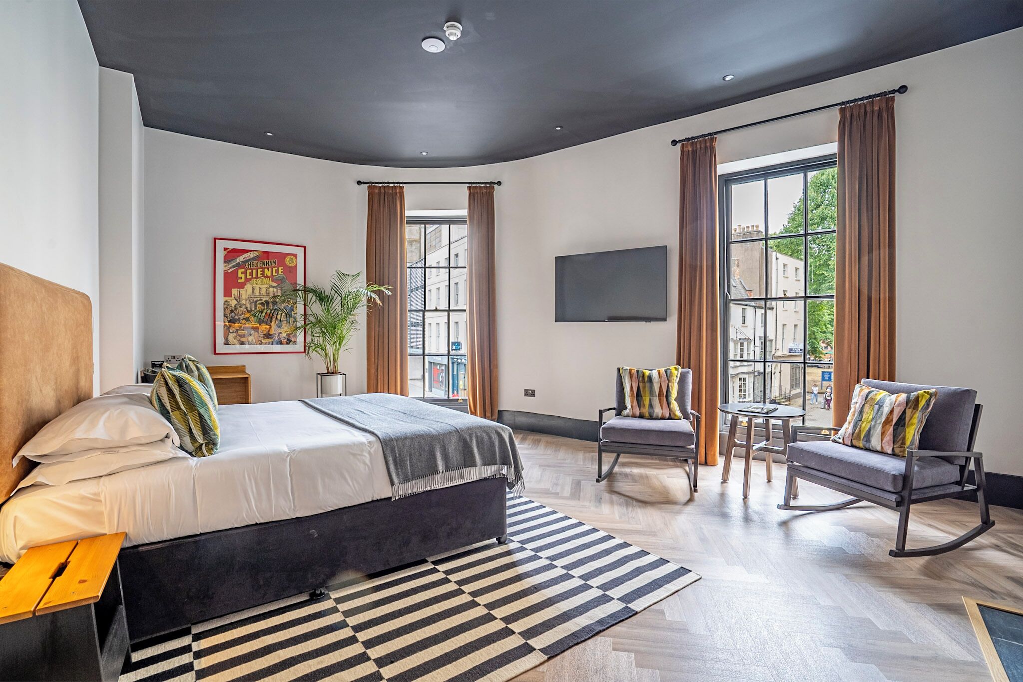 Deluxe-dobbeltværelse - 1 soveværelse - ikke-ryger | Pengeskab på værelset, individuelt design, individuel indretning