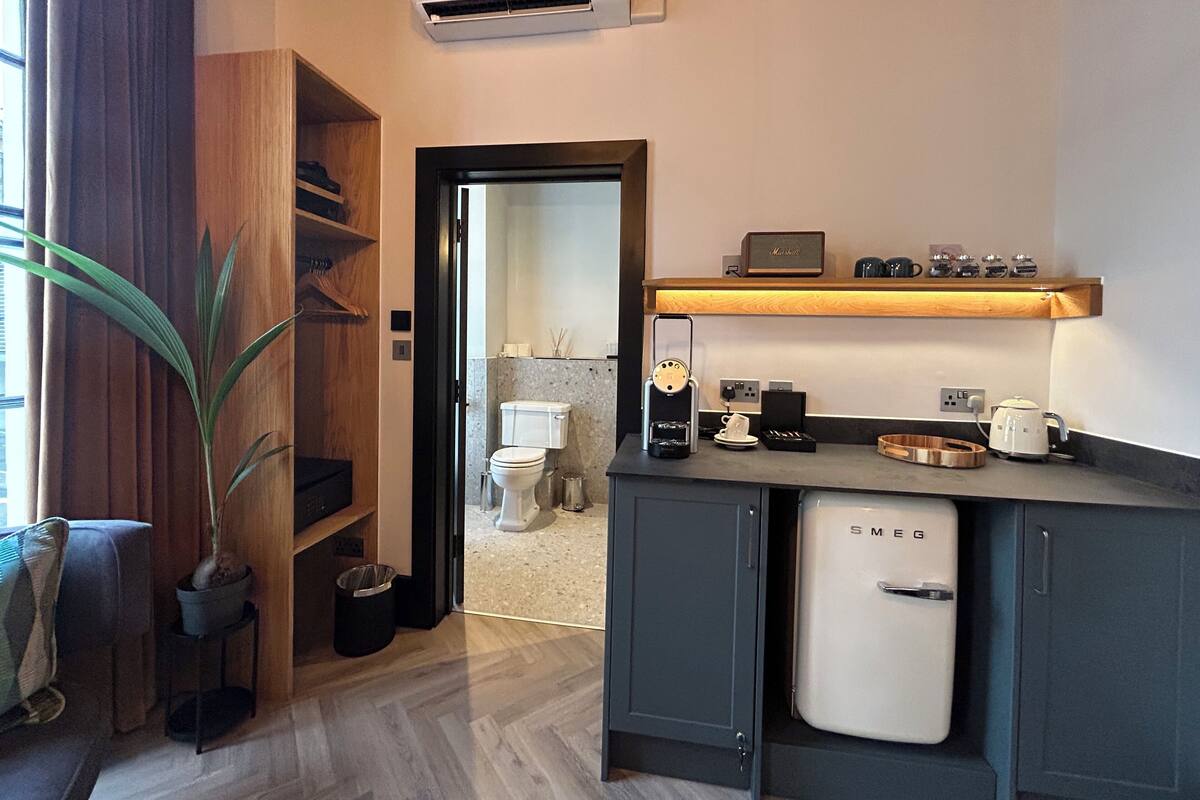 Superior dubbelrum - 1 sovrum - icke-rökare | 1 sovrum, värdeförvaringsskåp på rummet och individuell inredning