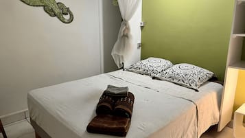 2 bedrooms, iron/ironing board, travel crib, free WiFi