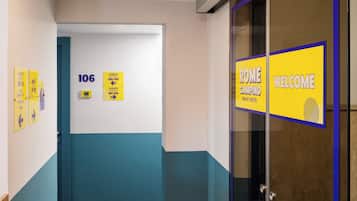 Interior entrance