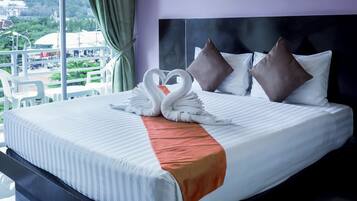 Kamar Deluks | 1 kamar tidur, meja kerja, ruang kerja ramah laptop, dan Wi-Fi gratis