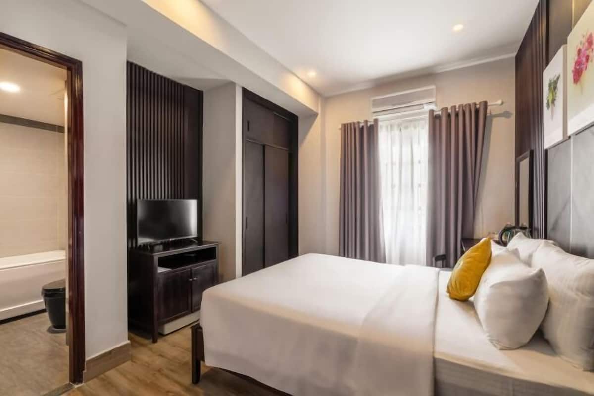 1 Schlafzimmer, Daunenbettdecken, Betten mit Memory-Foam-Matratzen