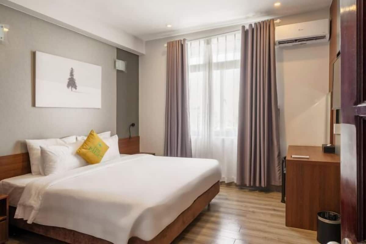 1 Schlafzimmer, Daunenbettdecken, Betten mit Memory-Foam-Matratzen