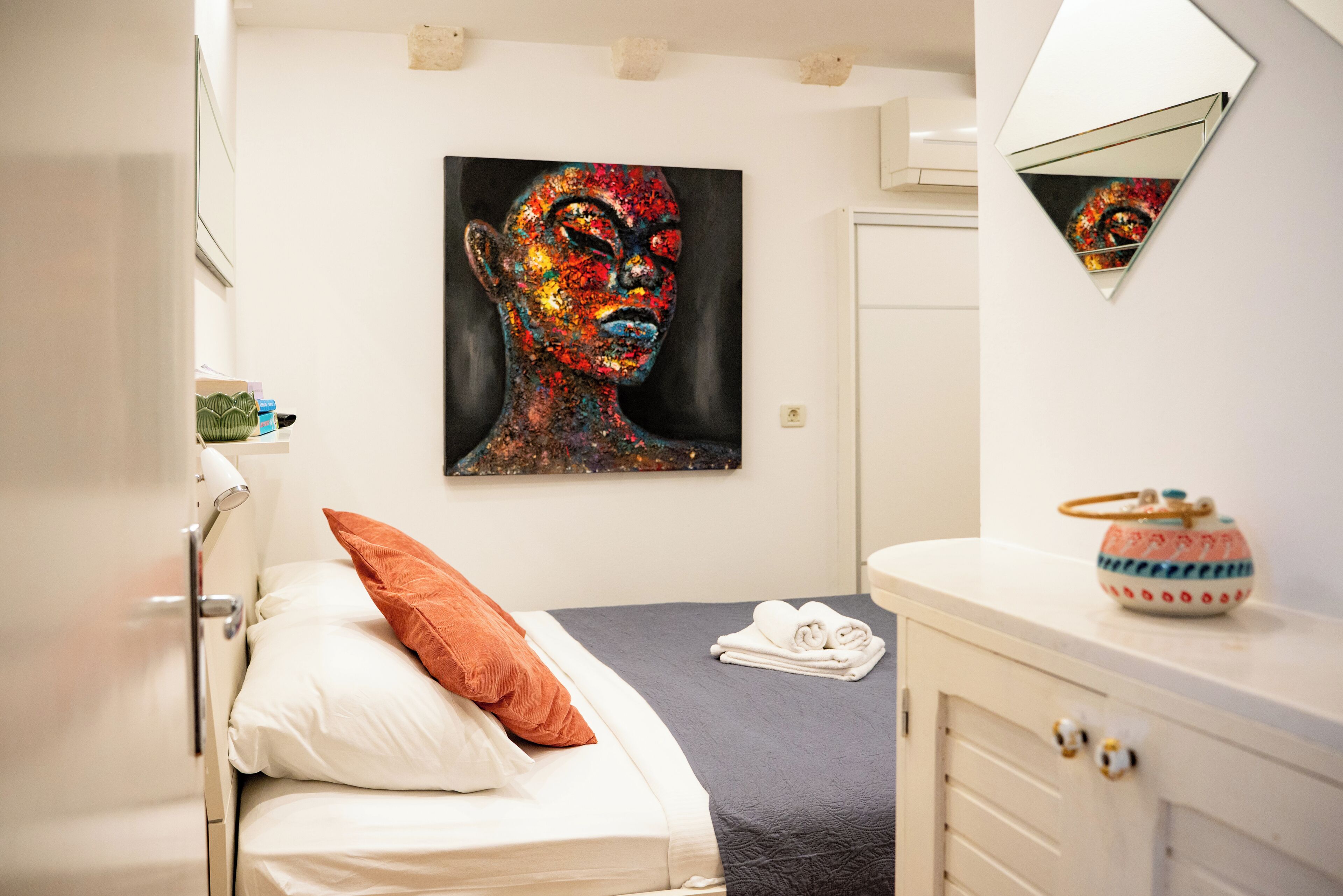 Appartement Confort, 2 chambres, non-fumeurs | 2 chambres, bureau, fer et planche à repasser, lit parapluie