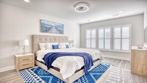 3 slaapkamers, een strijkplank/strijkijzer, wifi, beddengoed