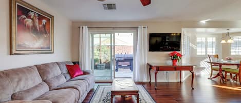 Fachada de la propiedad