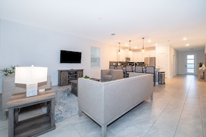 Living area - 9056sh-the Retreat At Championsgate 8 Bedroom Home by RedAwning (Davenport)