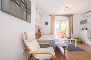 Apartment, 2 Schlafzimmer, Balkon, Gartenblick | 3 Schlafzimmer