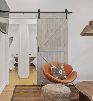 2 bedrooms, in-room safe, iron/ironing board, WiFi