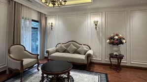 Chambre Double Luxe pour 1 personne | Coin séjour