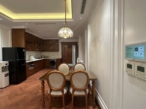 Habitació doble per a ús individual de luxe | Sala d'estar