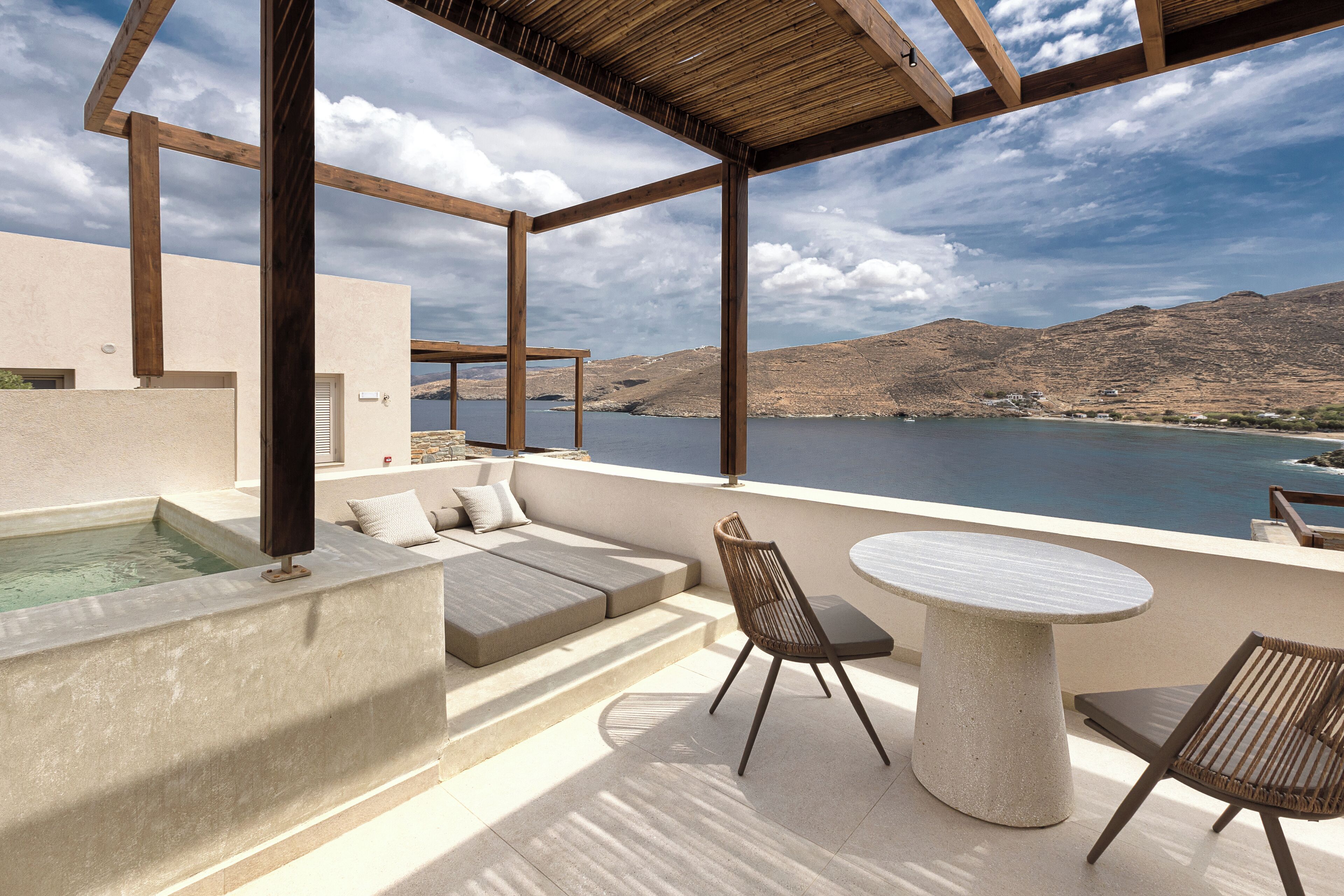 Superior Sea View Room with Outdoor Jacuzzi | View from room