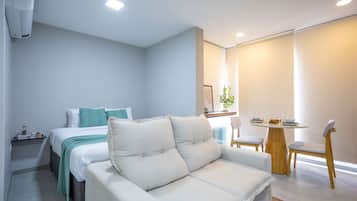 Departamento básico | 1 habitación, escritorio y wifi gratis