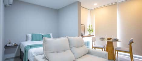 Apartamento básico | 1 quarto, escrivaninha, Wi-Fi de cortesia