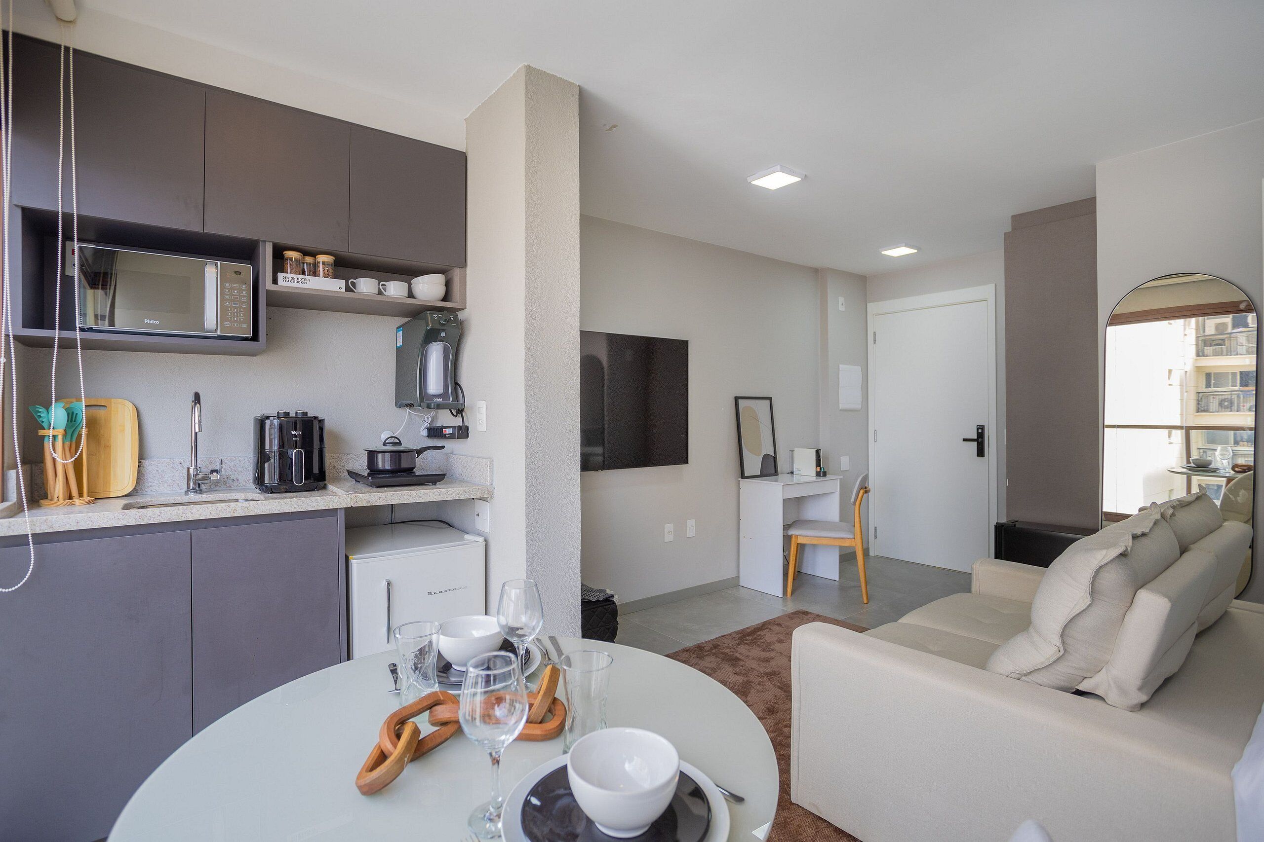 Apartamento básico | Parte interna