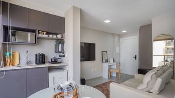 Apartamento básico | Parte interna