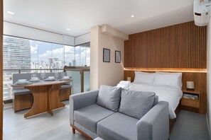 公寓 | 1 多间卧室、办公桌、免费 WiFi