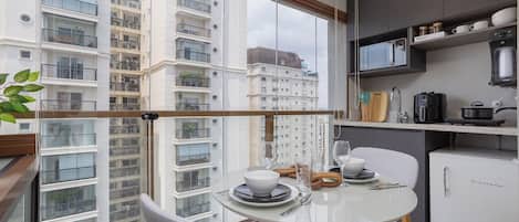 Apartamento básico | Opções para refeição