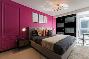 4 bedrooms, in-room safe, desk, iron/ironing board - Private Terrace Escape in the Heart of Roma Norte (Ciudad de México)