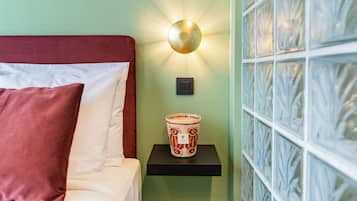Minibar, blackout curtains, iron/ironing board, free WiFi