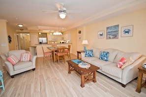Smart TV, DVD player - Nautical Club 708, Soundfront Condo in Indian Beach, NC! (Indian Beach)