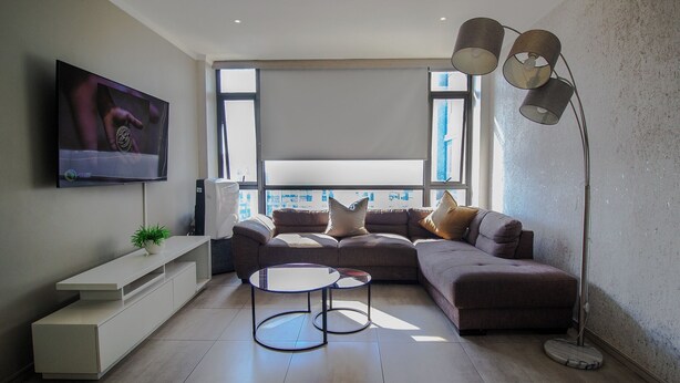 Departamento de lujo | Área de sala de estar