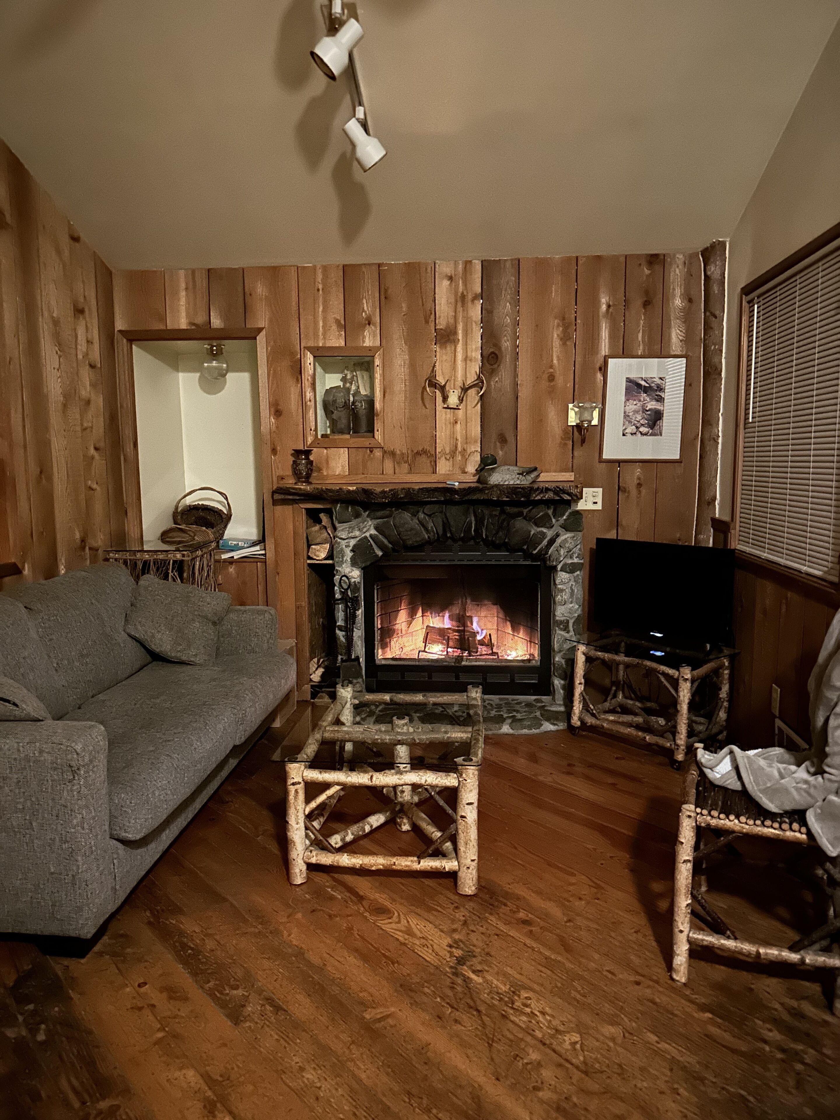 Premium Cabin | Living area | Smart TV