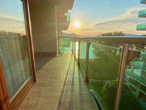 Terrace/patio - Marina Panorama Apartment & Garage (Budapest)