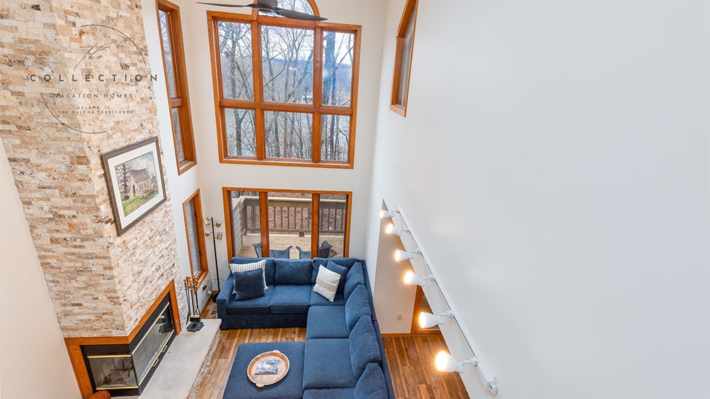 Smart TV, chimenea y futbolito 