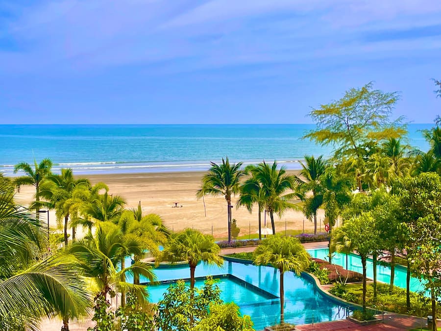 Apartamento luxo, 2 quartos, para não fumantes, vista para o mar | Vista do quarto